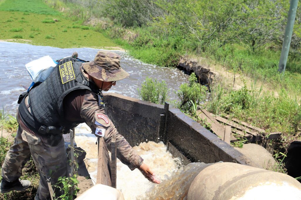 O flagrante ocorreu no sábado - Foto:Luiz Aquino/PMG