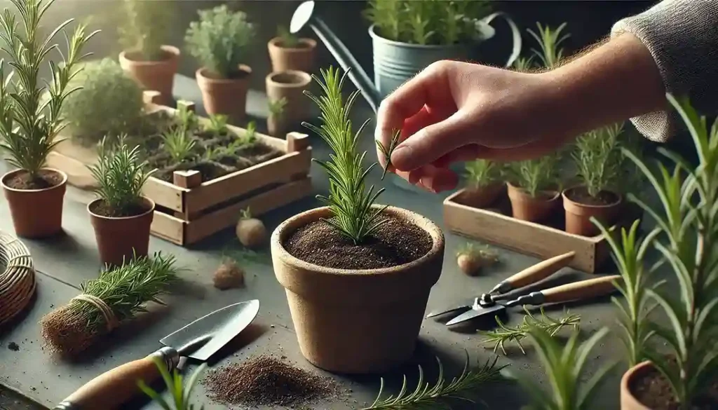 Alecrim sem fim a técnica para multiplicar sua planta facilmente