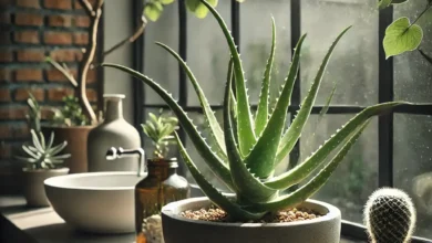 Aloe vera saudável como evitar fungos na rega