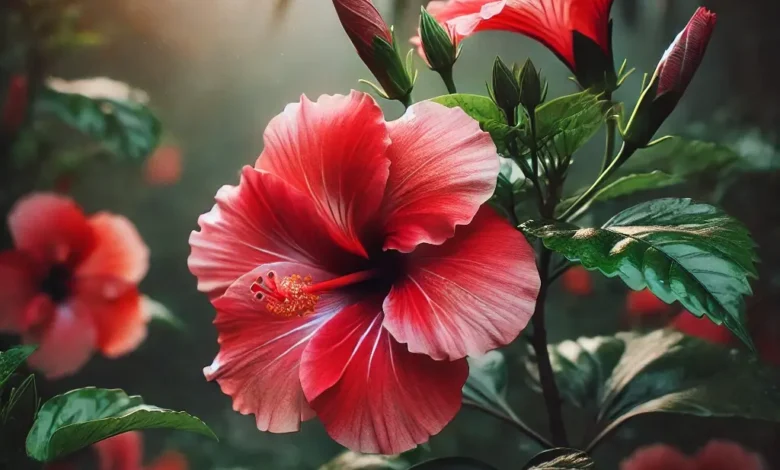 Hibiscos floridos 5 fertilizantes naturais
