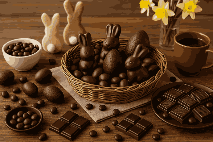 Por que o chocolate meio amargo é ideal para a Páscoa