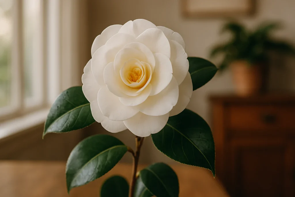O que torna a camélia uma flor tão especial e elegante