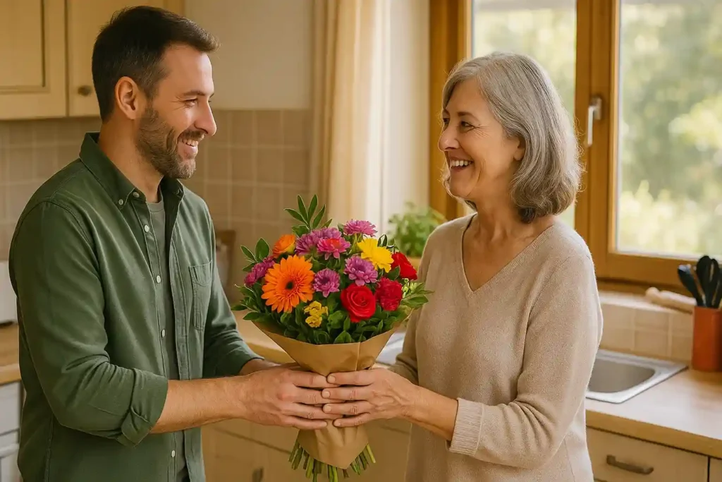 Primavera a flor que colore o Dia das Mães