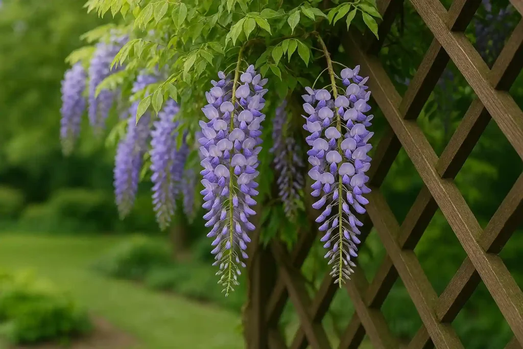 Wisteria Blue Moon 6 dicas para florir em cascata