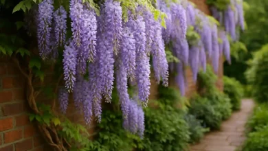 Wisteria Blue Moon 6 dicas para florir em cascata