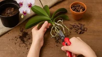 Aprenda a multiplicar sua orquídea sem danificar as raízes