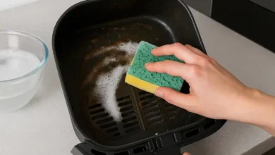 Aprenda a remover gordura da fritadeira com uma solução prática