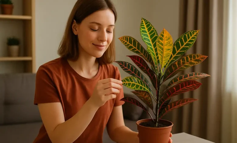 Descubra duas soluções fáceis para recuperar a cor vibrante das folhas do cróton e deixá-lo novamente cheio de vida e beleza.