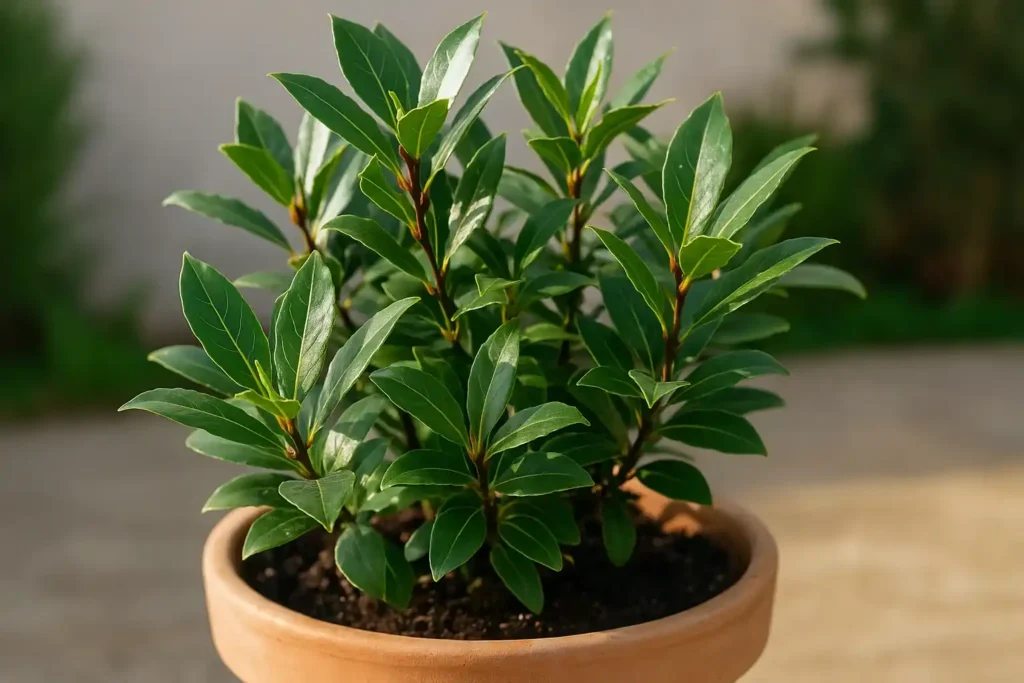 Louro 3 passos para cultivar em vaso e ter folhas o ano todo