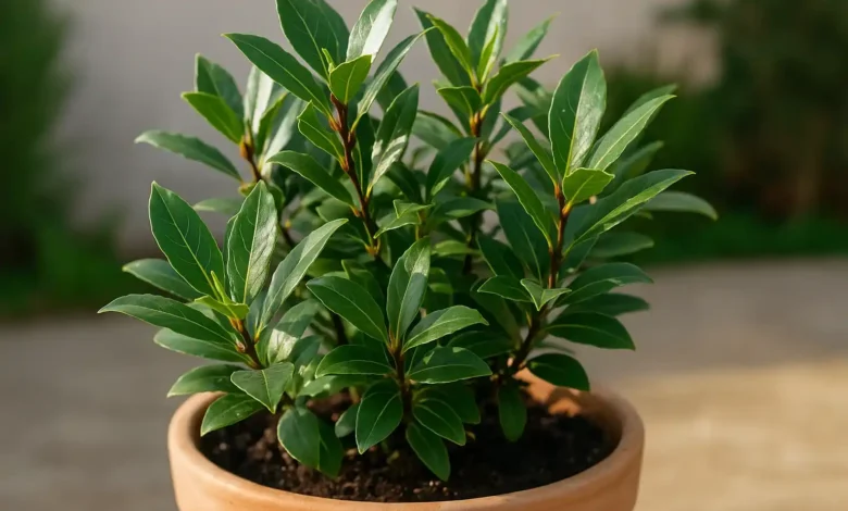 Louro 3 passos para cultivar em vaso e ter folhas o ano todo