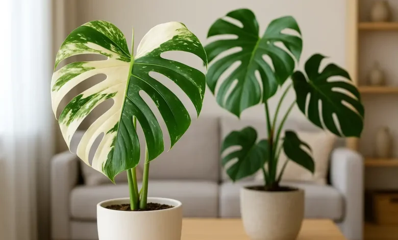 Monstera como cuidar da versão clássica e da variegata