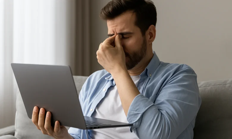 Os impactos do consumo excessivo de telas na saúde ocular e mental