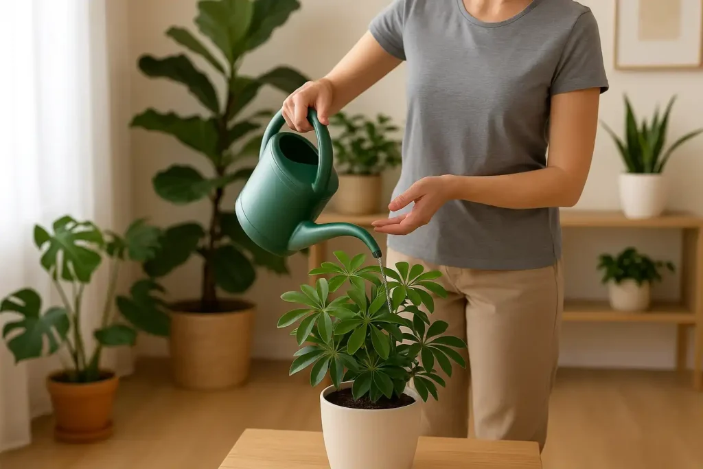 Regar pela manhã ou à noite Veja a mudança nas suas plantas