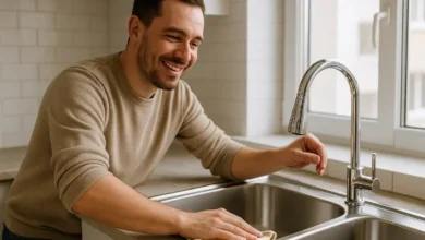 Aprenda o segredo que limpa pias e torneiras melhor que qualquer produto comum