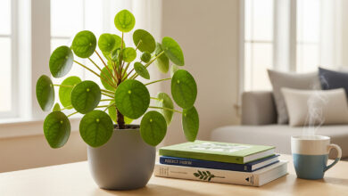Plantas modernas para a decoração