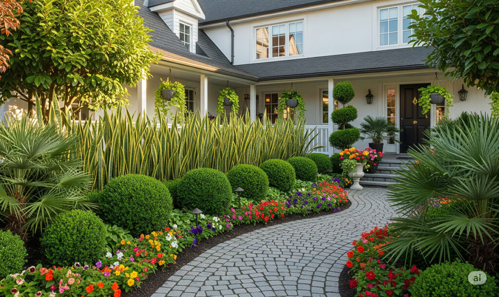 plantas para frente de casa