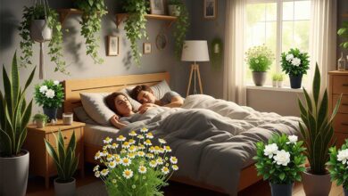 plantas para o quarto