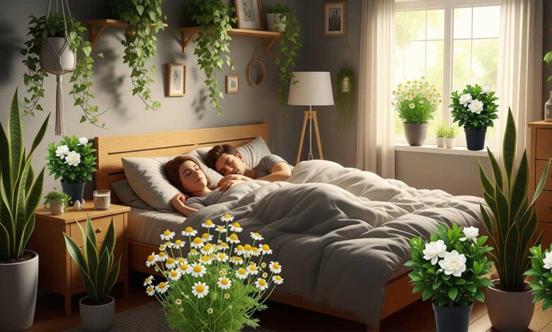 plantas para o quarto