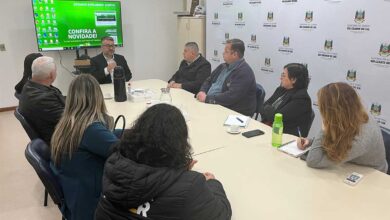 Reunião sobre os poços artesianos