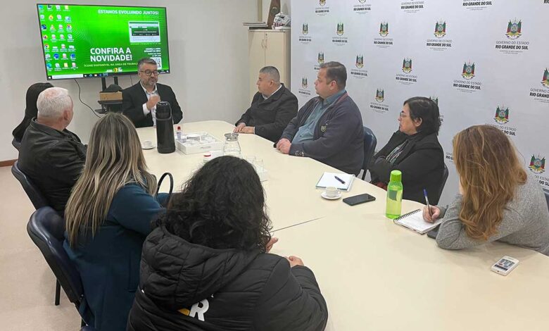 Reunião sobre os poços artesianos