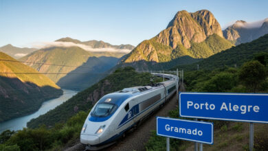 Trem Porto Alegre a Gramado