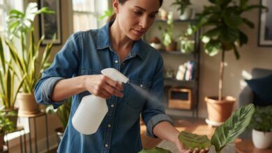 pragas em plantas de dentro de casa