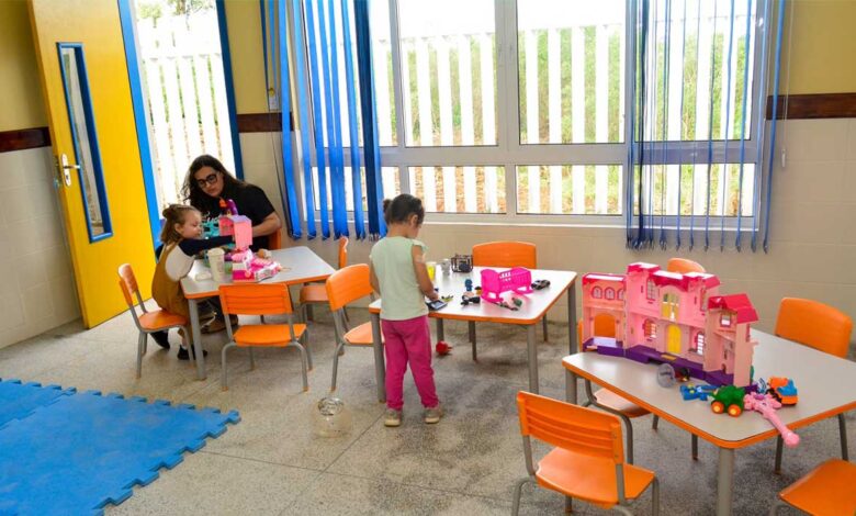 Creche, escola infantil