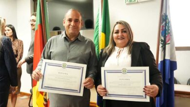 Jussara e Mano diplomados