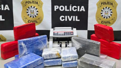 17 quilos de drogas